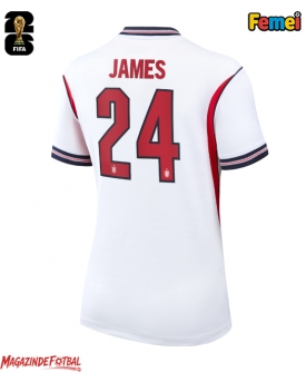 Anglia Reece James #24 Echipament de Fotbal Replică Mondial 2026 Femei Acasa Anglia Reece James #24 Echipament de Fotbal Replică Mondial 2026 Femei Acasa